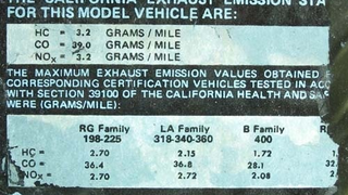 What About Emission Control Laws?